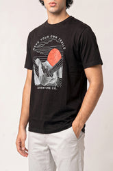 Black Adventure Tee