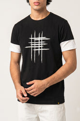 Black Graphics Tee