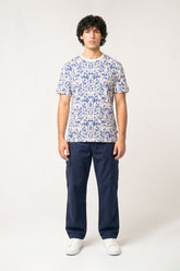 Azure Splash Tee