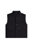 Boy's Timeless Black Waistcoat