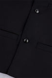 Boy's Timeless Black Waistcoat