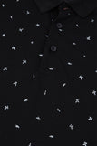 Men' Onyx Monogram Printed Polo