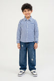 BUTTON DOWN STRIPER SHIRT