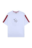 Men's White Graphic Tee