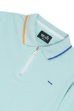 MENS TRENDY ZIPPER POLO