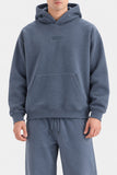 SLOGAN PRINT HOODIE