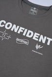 Men's CONFIDENT Oversized Graphic Tee
