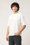 JACQUARD BOXY FIT TEE