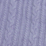 Cable Knit Mock Neck Sweater