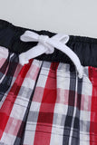 Boys Plaid Champions Shorts
