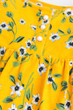 Corduroy Floral Dress
