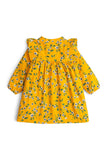 Corduroy Floral Dress