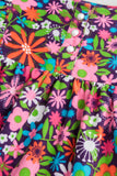 RUFFLE Corduroy Floral Dress