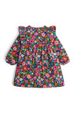 RUFFLE Corduroy Floral Dress