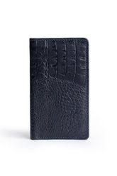 Men's Croc-Embossed Leather Wallet