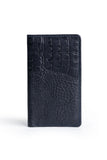 Men's Croc-Embossed Leather Wallet