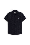 Boys' Micro-Print Casual Shirt