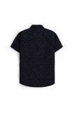 Boys' Micro-Print Casual Shirt
