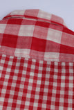 Boys' Red Checkered Shirt