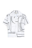 Boys' Minimalist Abstract Art Shirt