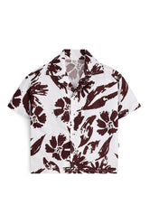 Boys' Bold Floral Abstract Shirt
