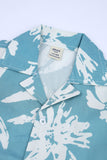 Boys' Pastel Floral Abstract Shirt