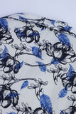Boys' Floral Camp Collar Shirt