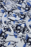Boys' Floral Camp Collar Shirt