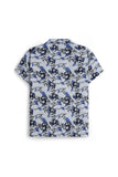 Boys' Floral Camp Collar Shirt