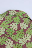 Boys' Tropical Monstera Leaf Shirt