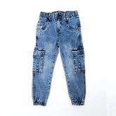 Denim cargo Trouser