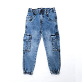 Denim cargo Trouser