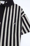 Boys' Vertical Stripe Boxy Polo