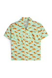 Boys' Leopard Print Casual Shirt