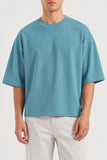 TEXTURED BOXY FIT T-SHIRT