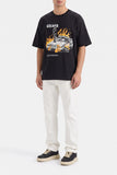 Men's Oversized"Chaos" Graphic Tee