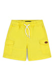 Boys’ Yellow Cargo Shorts