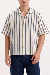STRIPED JACQUARD SHIRT