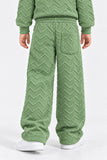 JACQUARD BAGGY FIT TROUSER