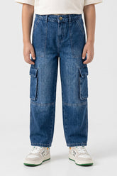 BOYS DENIM CARGO