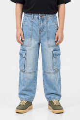 BOYS DENIM CARGO