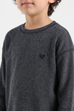 CHARCOAL FULL SLEEVE TEE