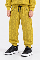 JACQUARD BAGGY FIT TROUSER
