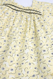 Girls' Pastel Yellow Peplum Set