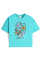 Girls' Graphic Boxy Fit Tee