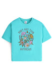 Girls' Graphic Boxy Fit Tee