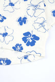 Girls’ All-Over Hibiscus Printed Tee