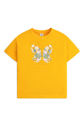 Girls' Butterfly Floral Tee
