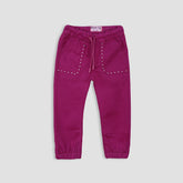 Magenta Jogger Pant
