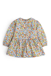 Girls' Multi-Floral Peplum Top
